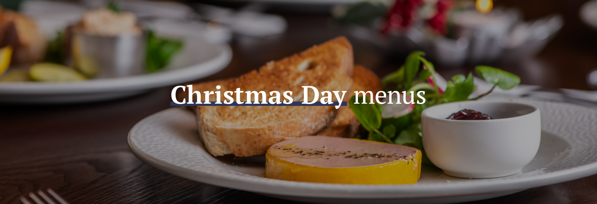 Christmas Day Menu at The White Horse