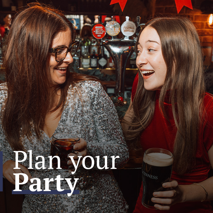 Make a group booking. Christmas at The White Horse in Leamington Spa